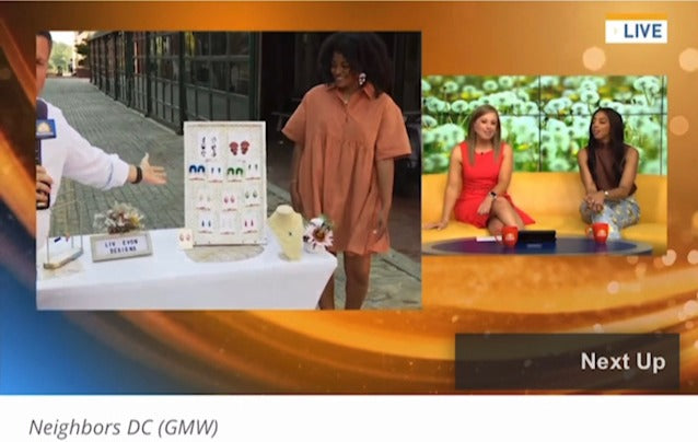 LIV EVON DESIGNS' Features On ABC7 & Fox5 News DC