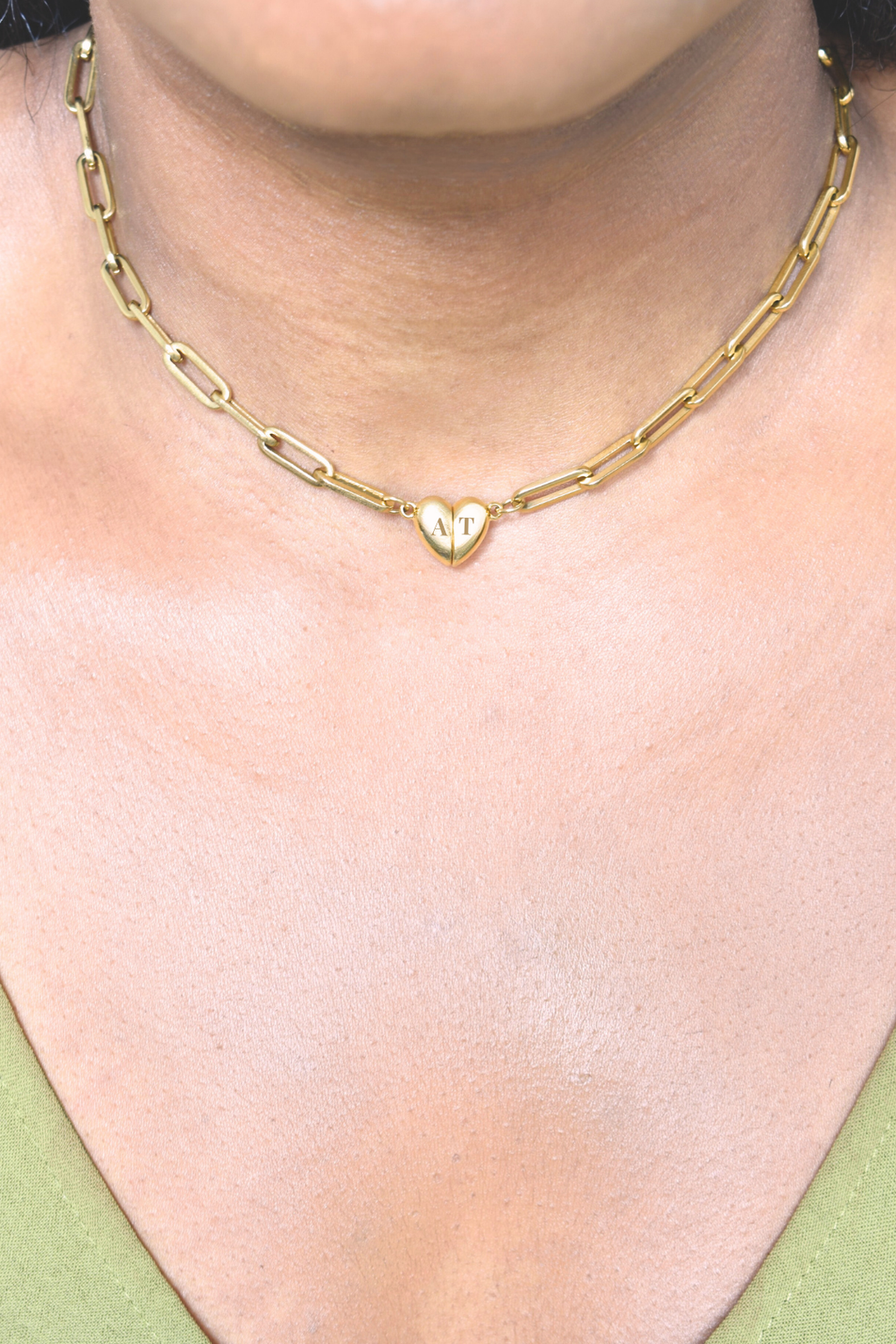 Love Always Heart Necklace - Personalize image 1