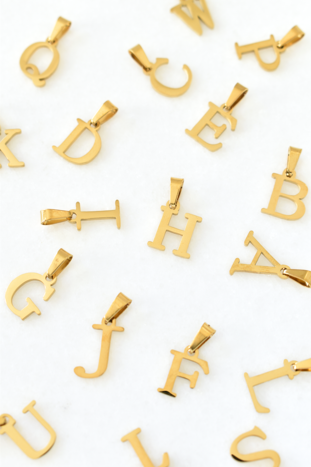 Letter Initials Charm Necklace image 4
