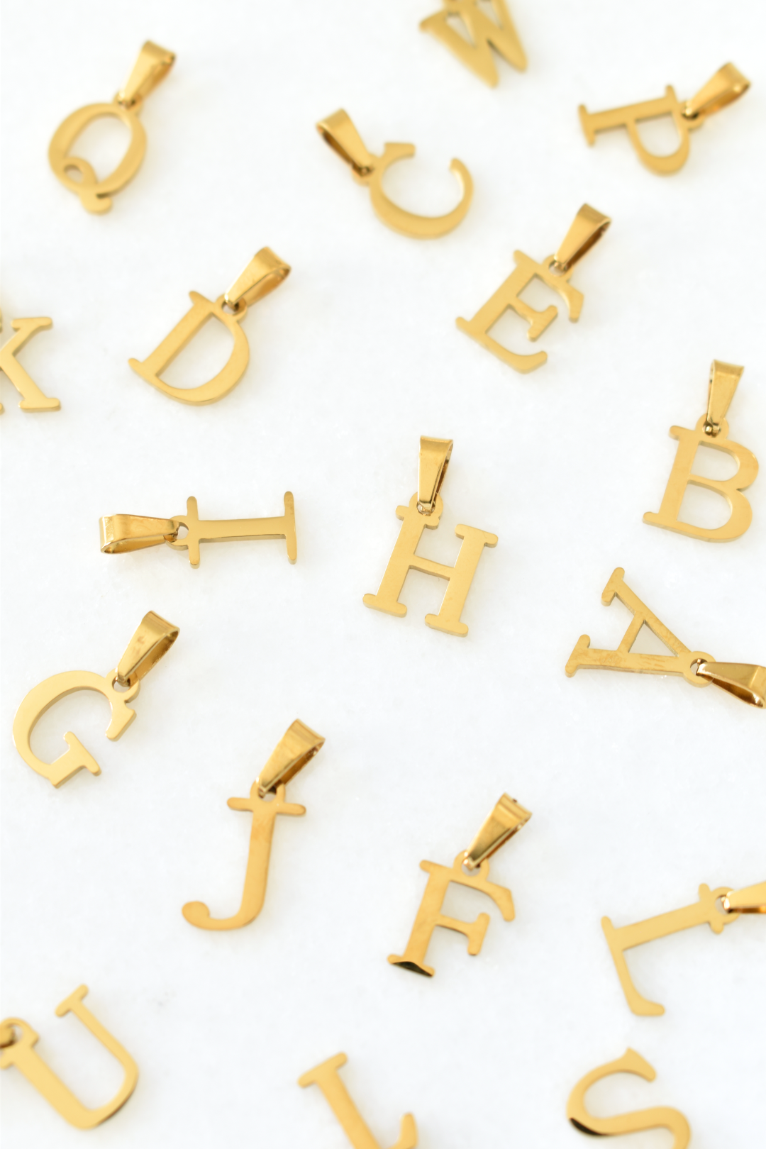Letter Initials Charm Necklace image 4