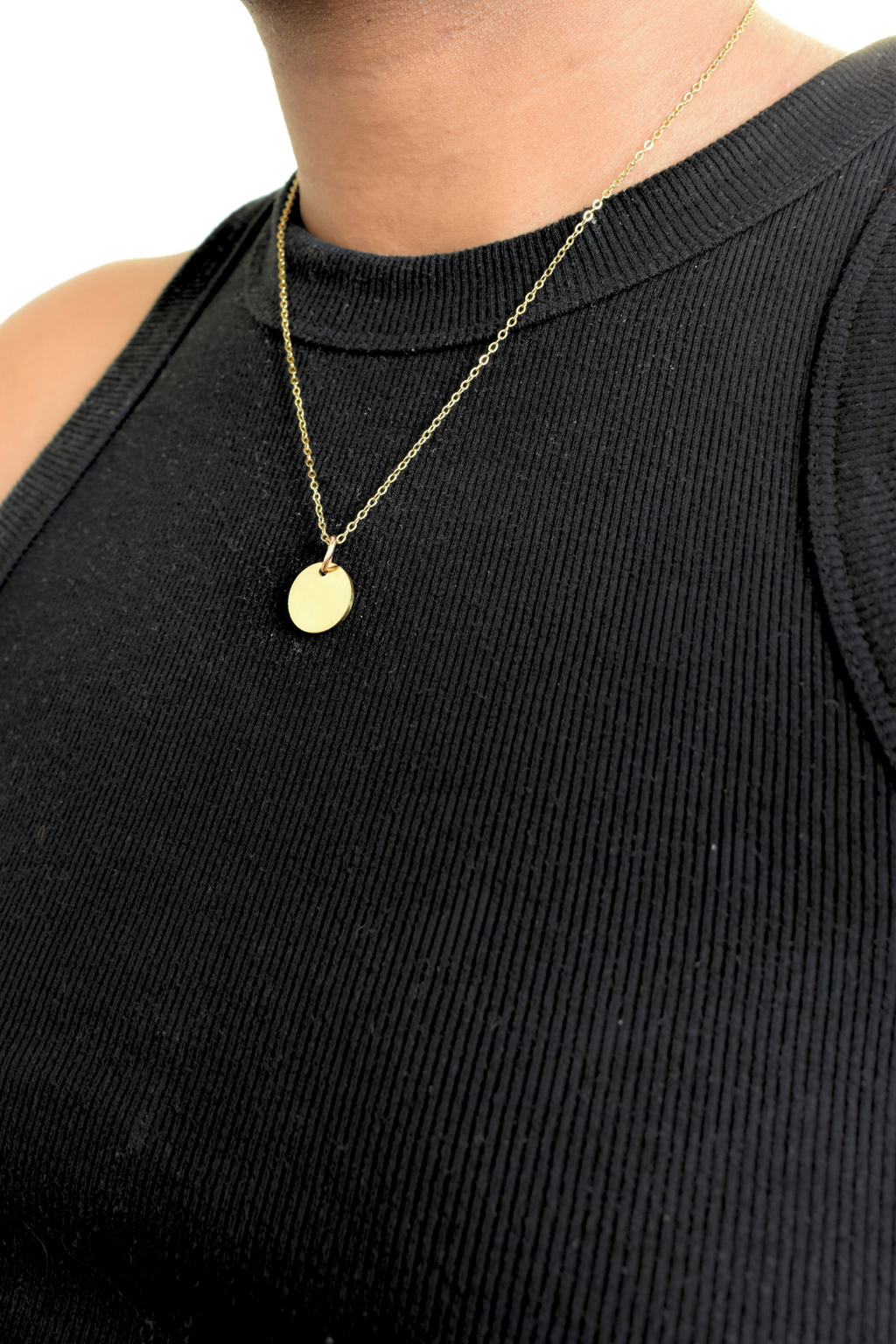 With You Circle Necklace - Personalize image 5