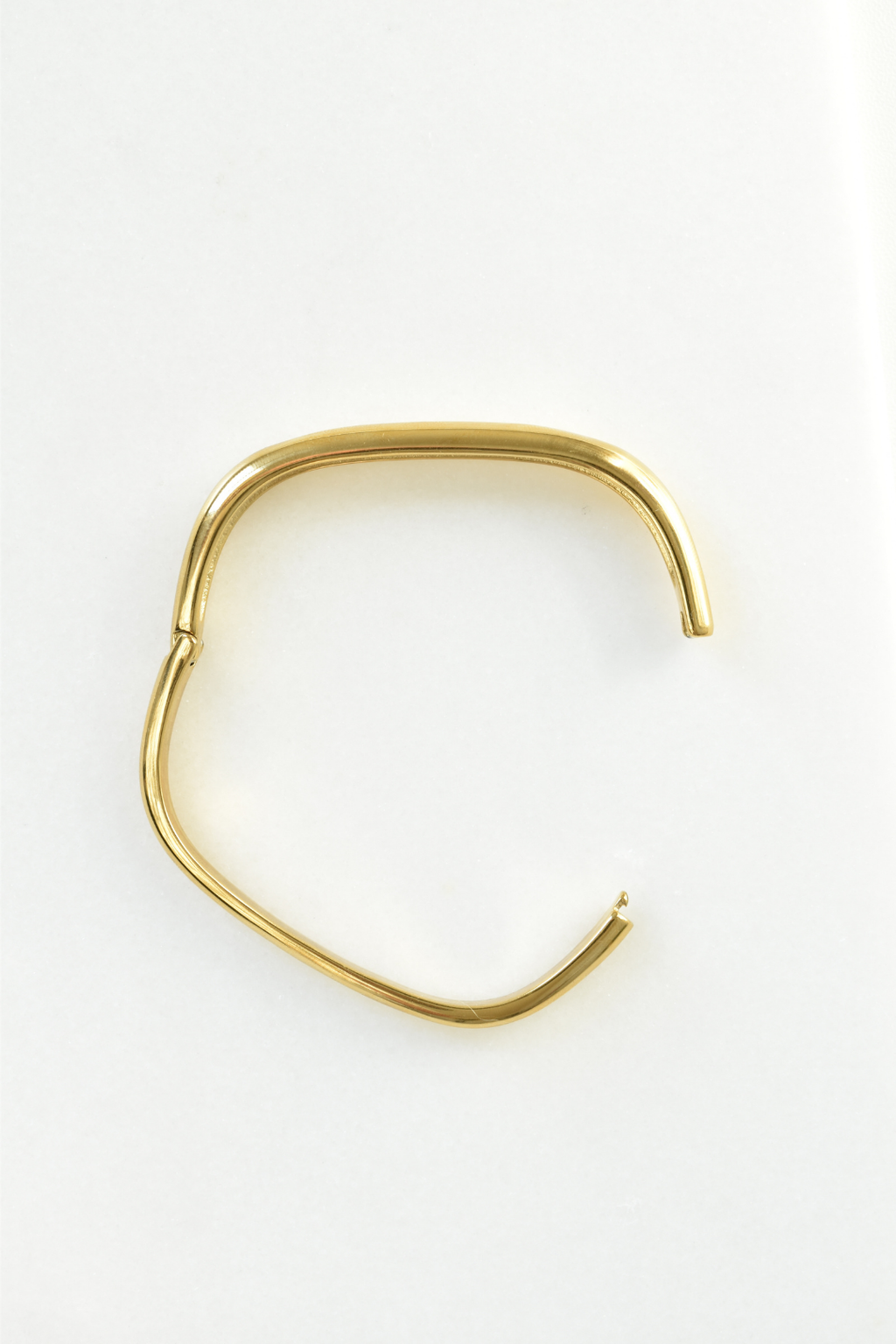 Square Bangle - Gold image 3