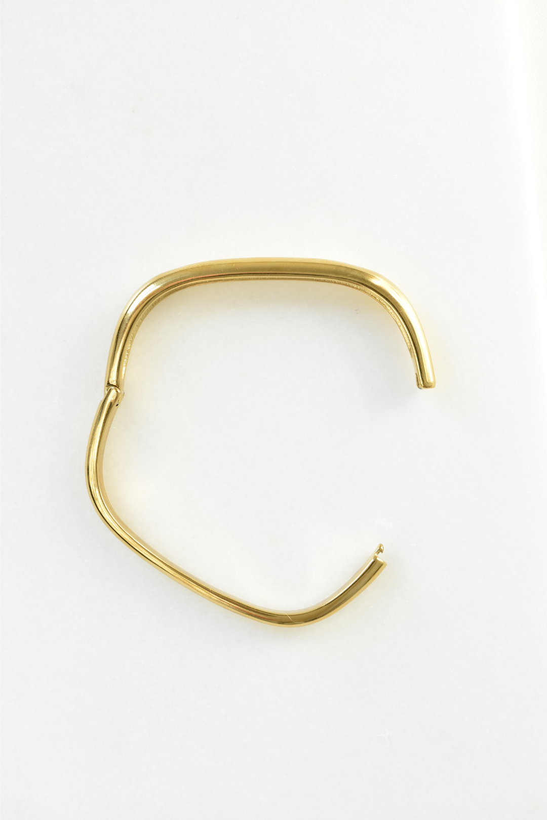 Square Bangle - Gold image 3
