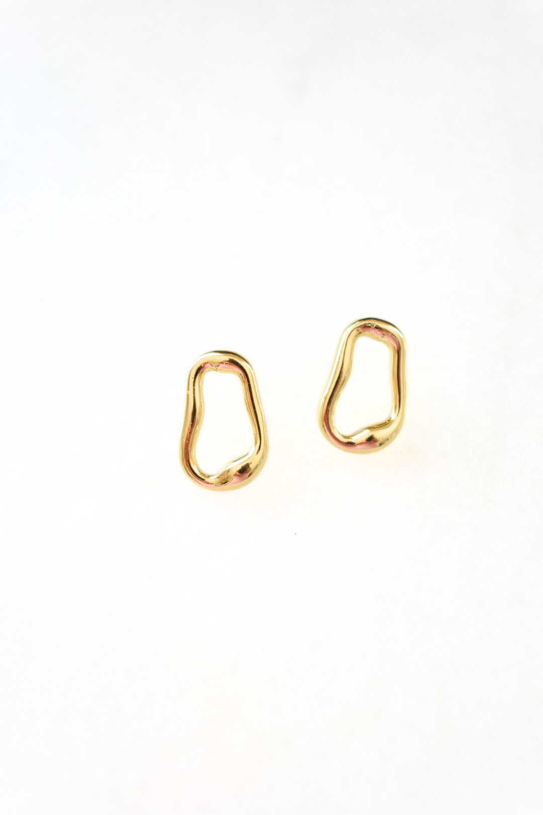 Gloop Stud Hoop Earrings image 0