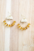 Liv Beaded Earrings - Yellow image 0