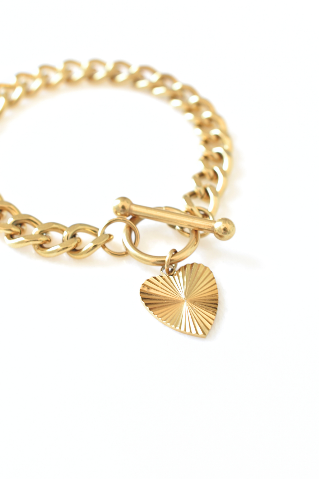 Sunburst Heart Charm image 1