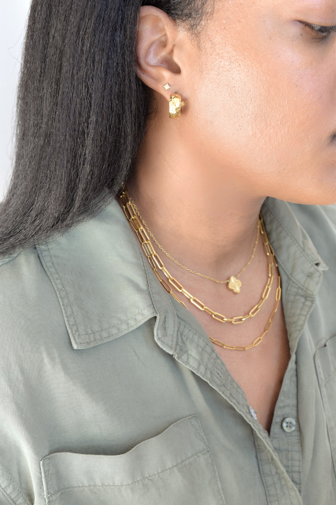 Clover Charm Necklace image 6