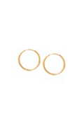 Hoop Huggie Earrings - 16mm image 0