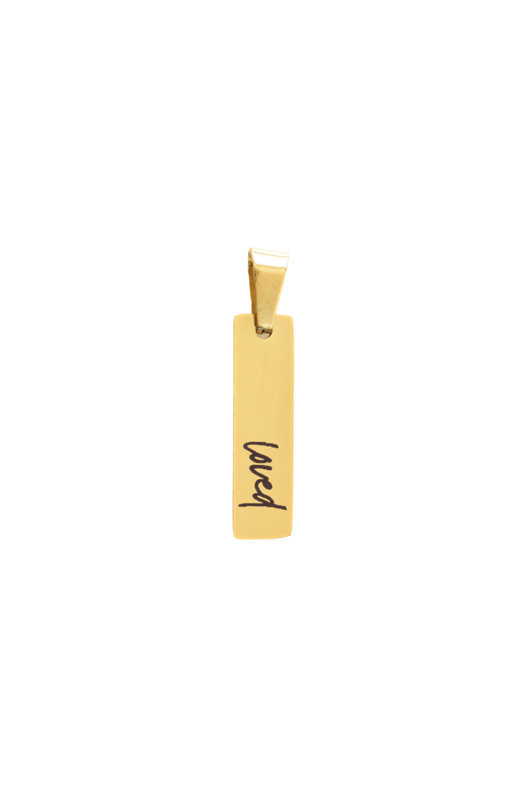 Loved Tag Charm image 0
