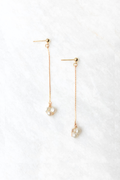 Pearl Drop Freshwater Pearl Earrings image 0