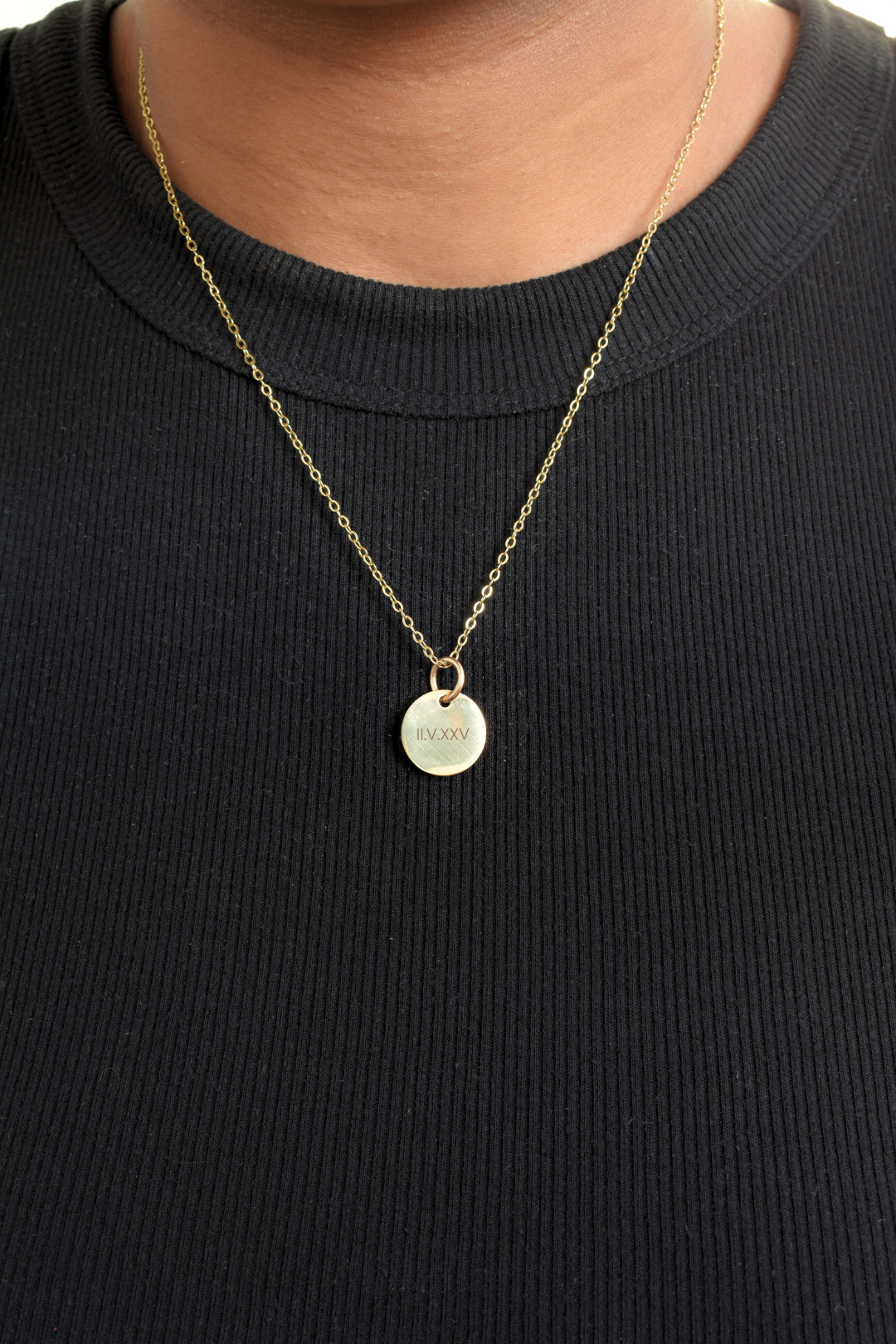 With You Circle Necklace - Personalize image 4