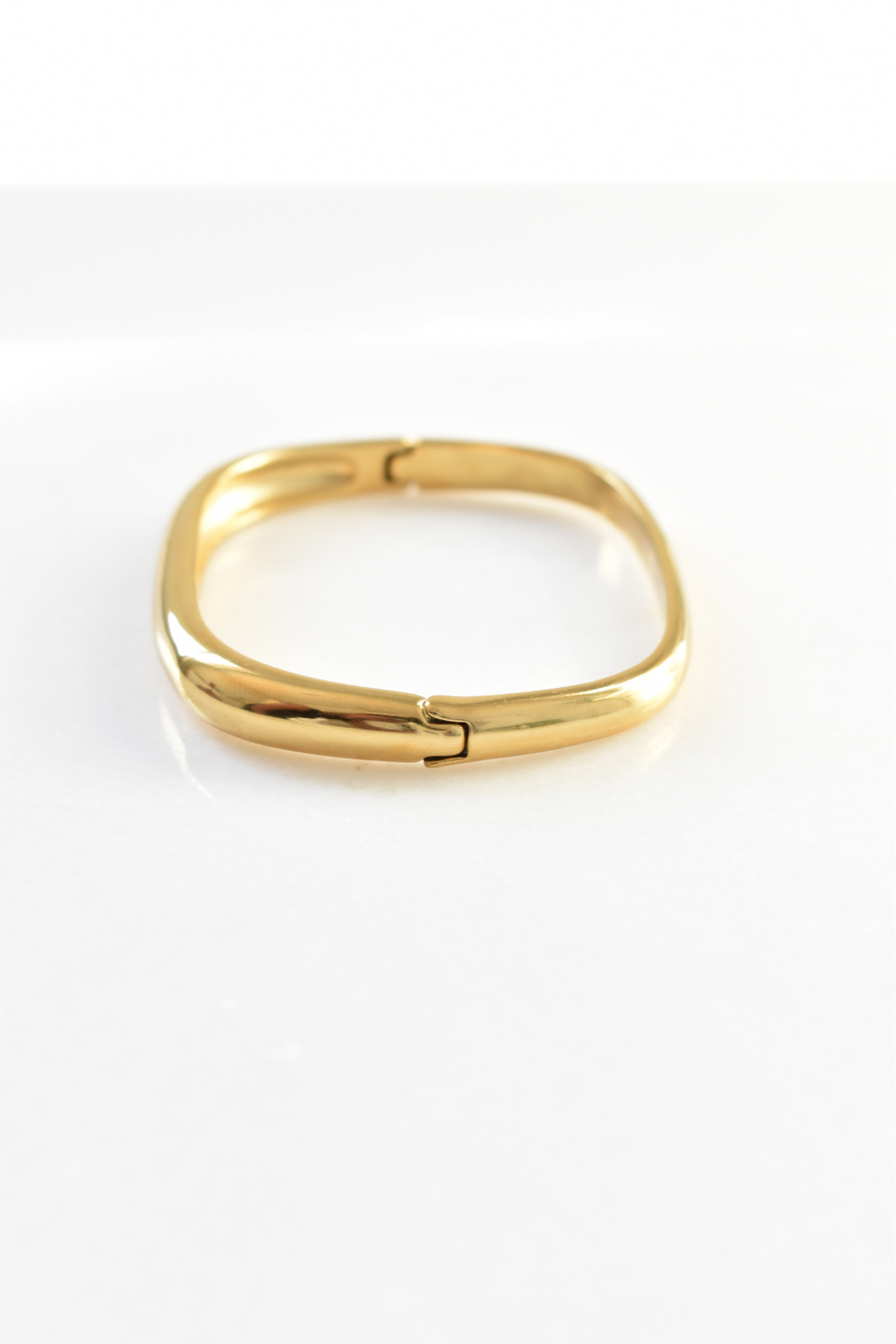 Square Bangle - Gold image 2