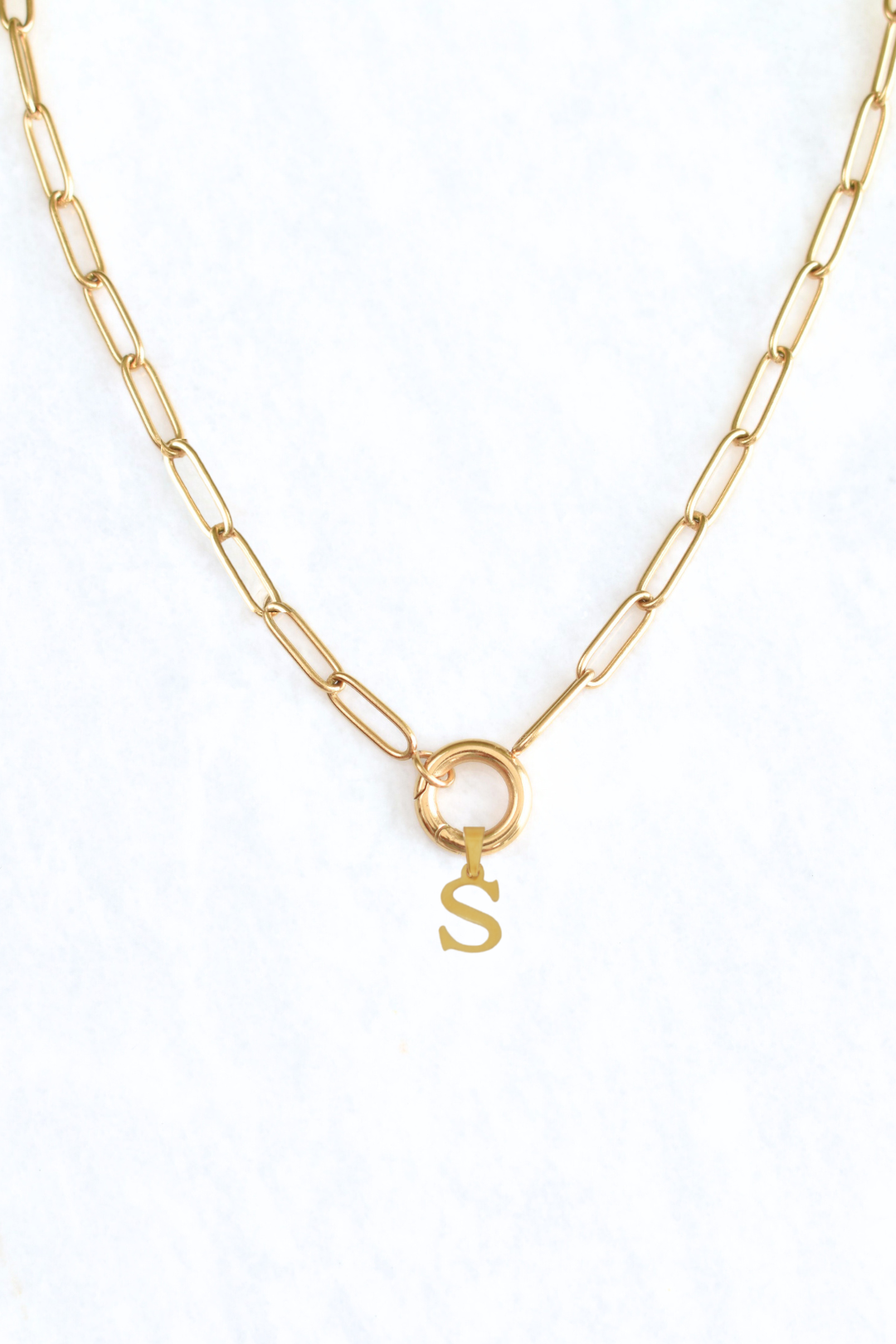 Letter Initials Charm Necklace image 7