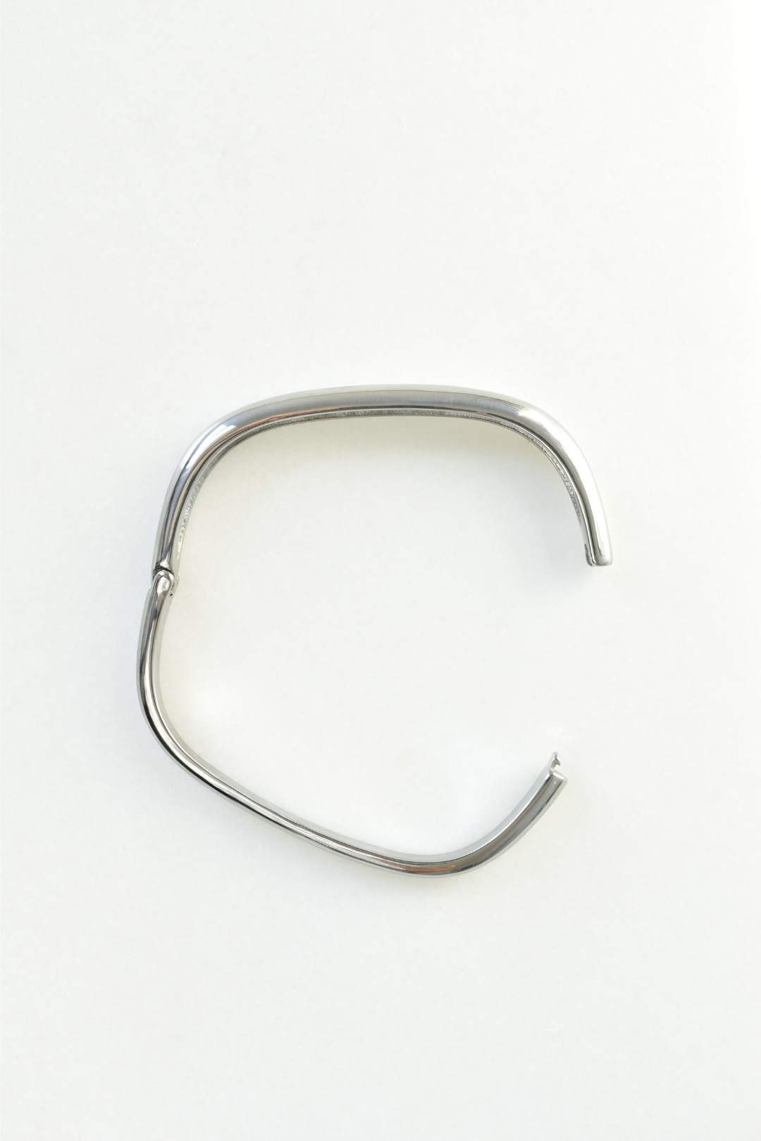 Square Bangle - Silver image 3