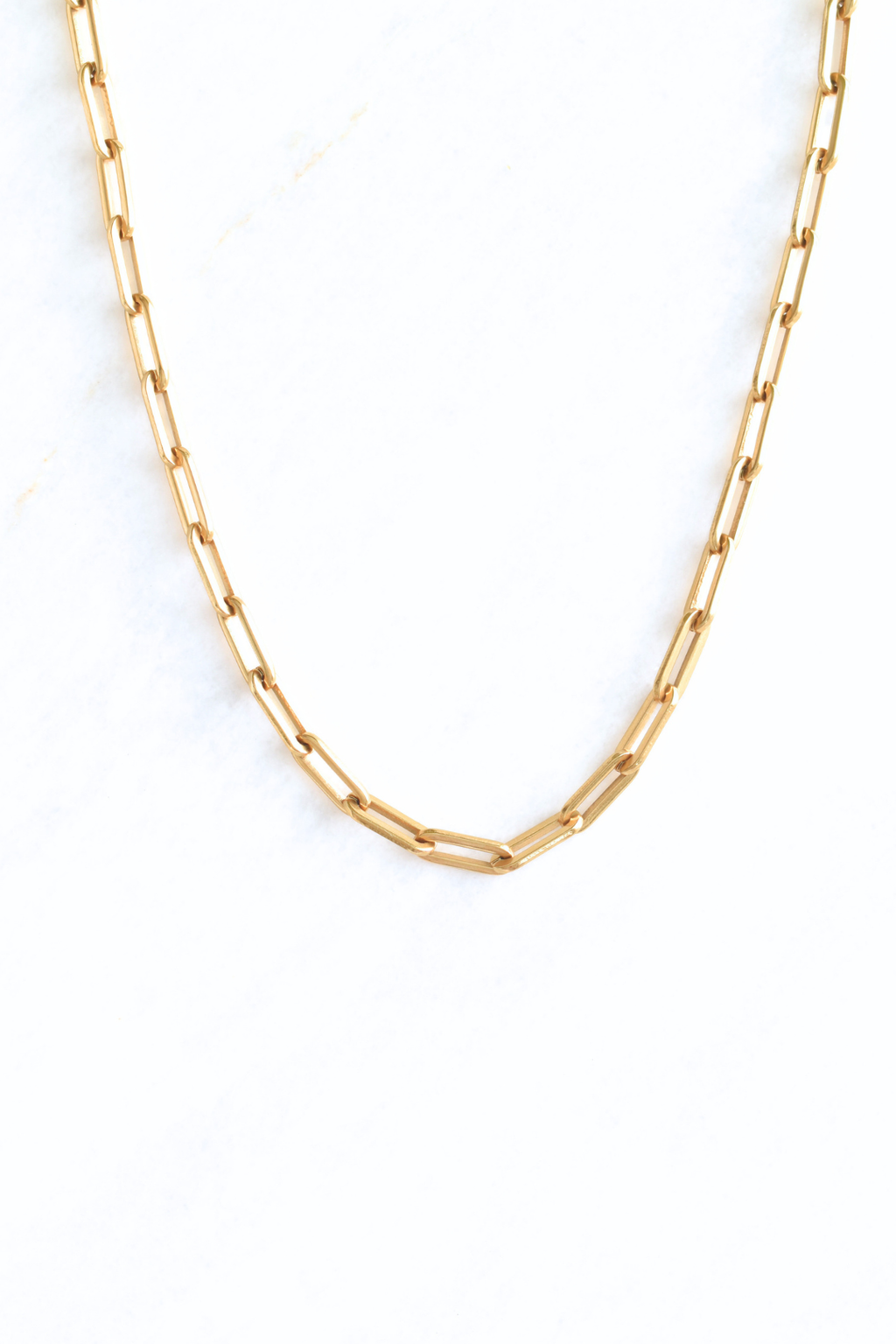 Paperclip Chunky Necklace - Large image 0