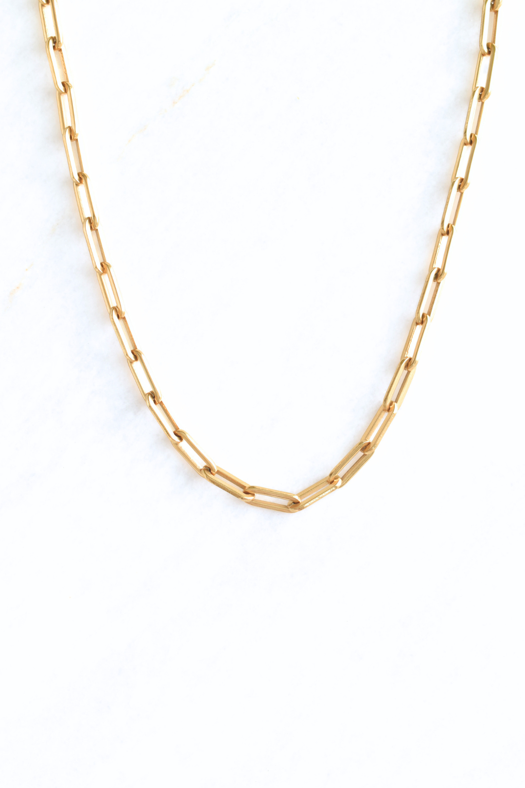 Paperclip Chunky Necklace - Large image 0