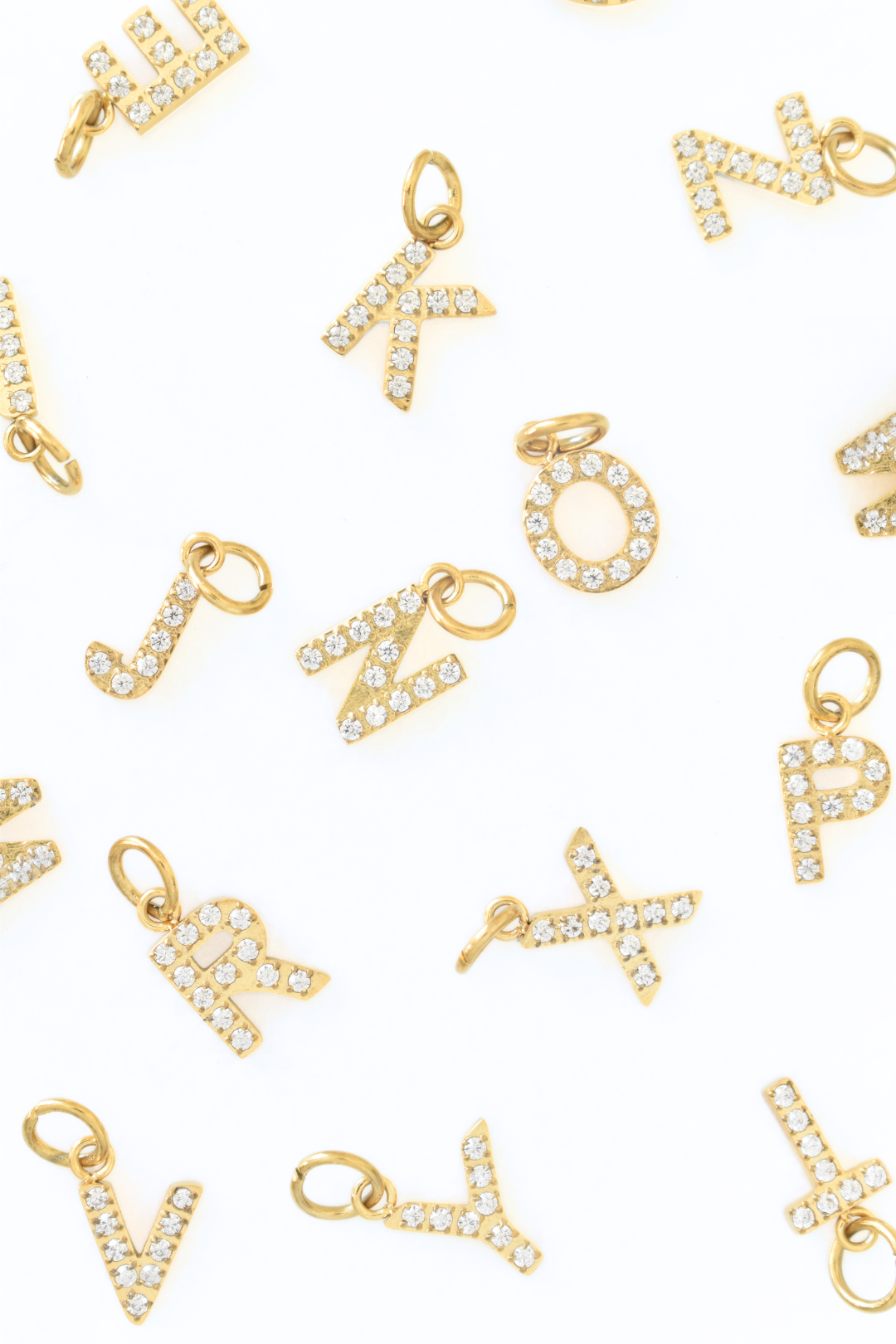 Sparkle Letter Initial Necklace image 1