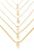 Sparkle Letter Initial Necklace image 0
