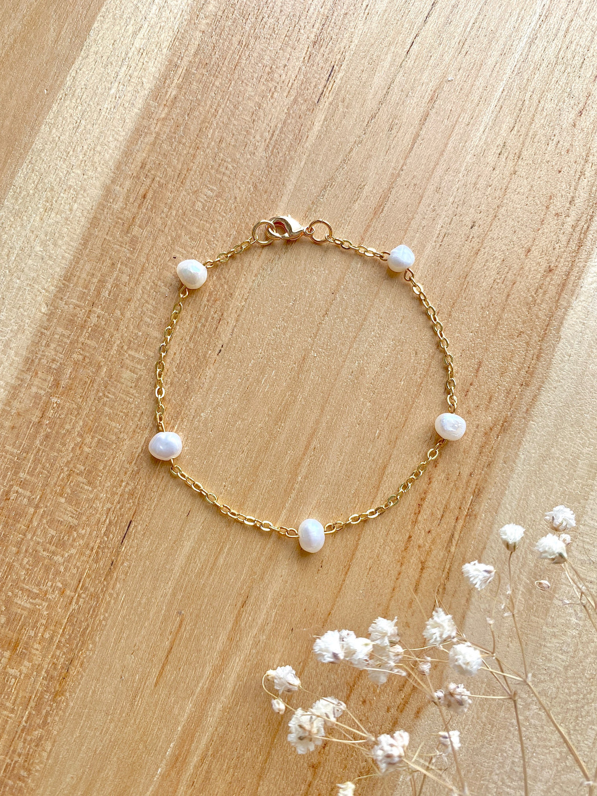 Freshwater Pearl Beaded Bracelet image 0