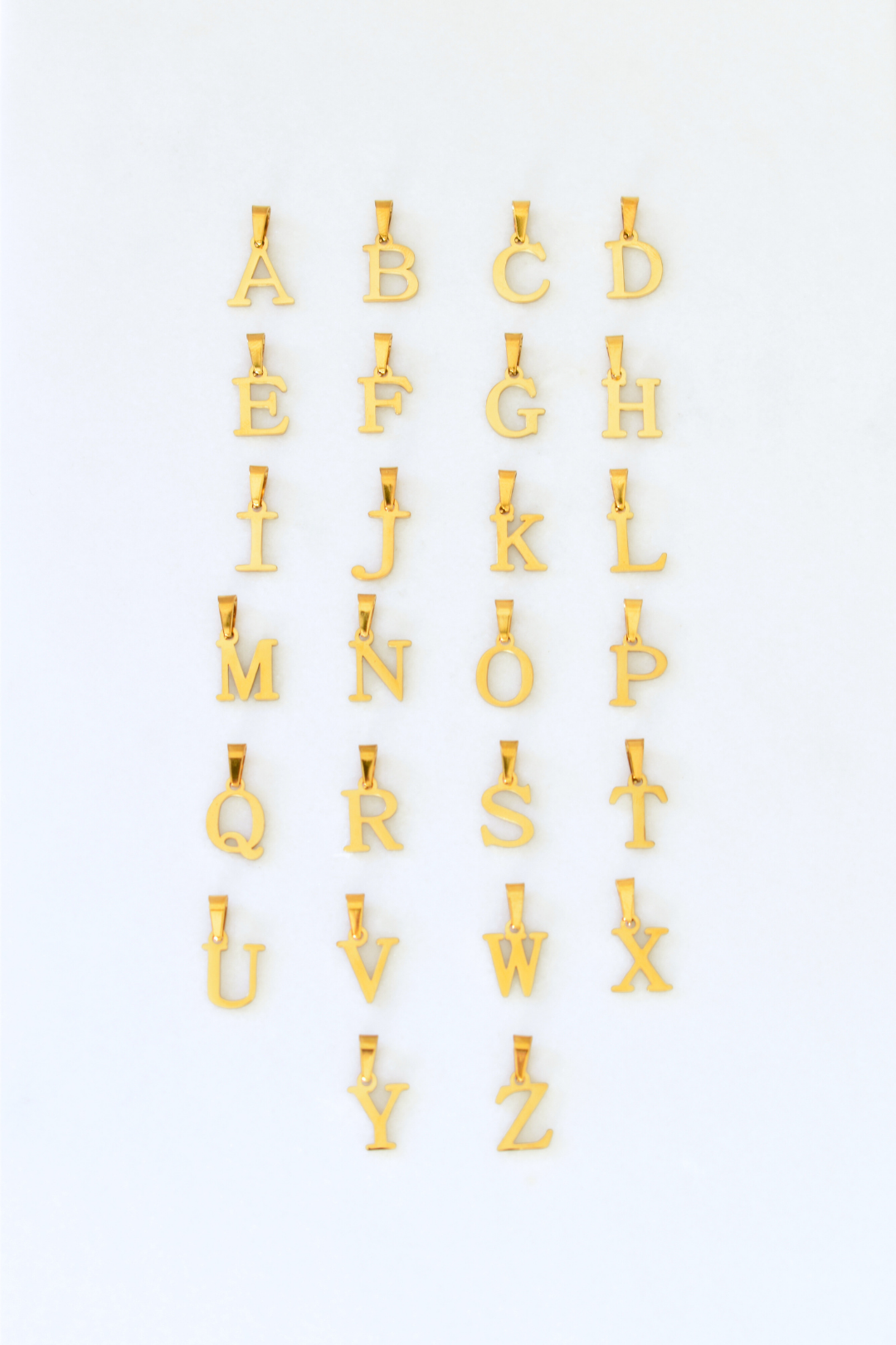 Letter Initials Charm Necklace image 10