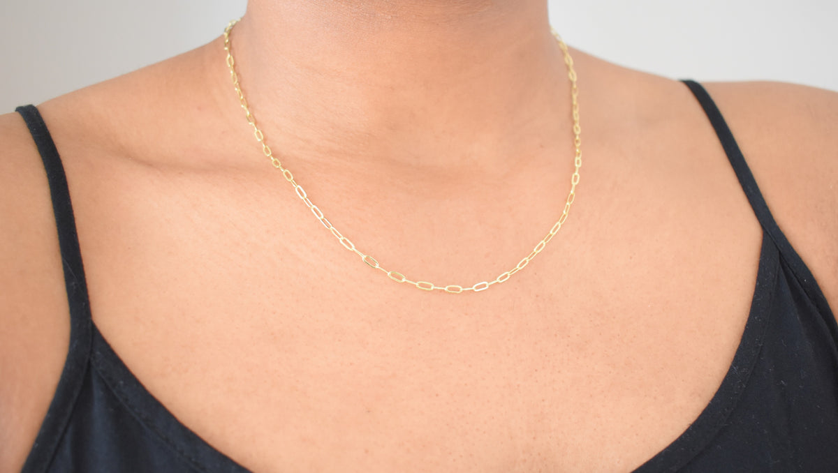 Layered Necklace Set: Leyet & Paperclip S image 4
