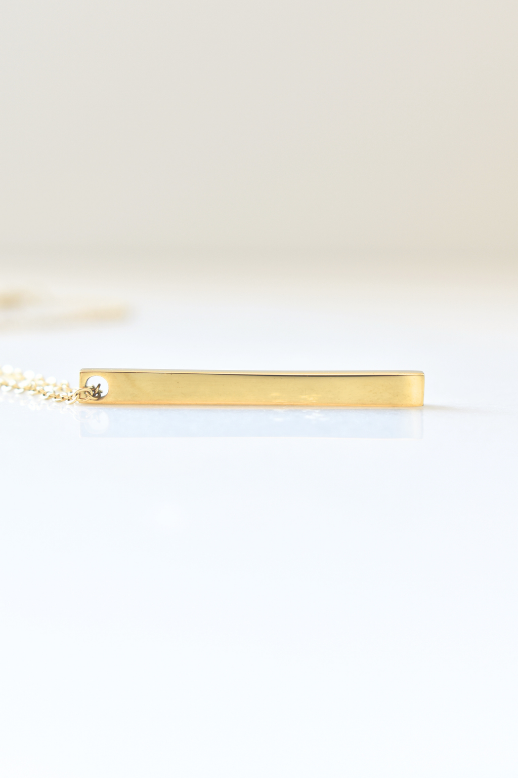 ThreeSixty Vertical Bar Necklace - Personalize image 5