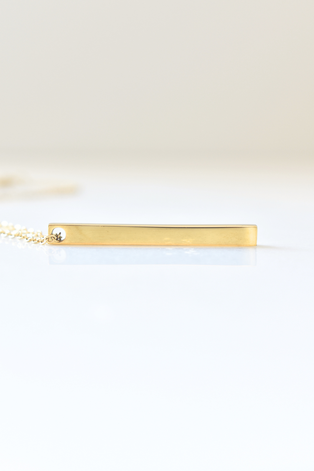 ThreeSixty Vertical Bar Necklace - Personalize image 5