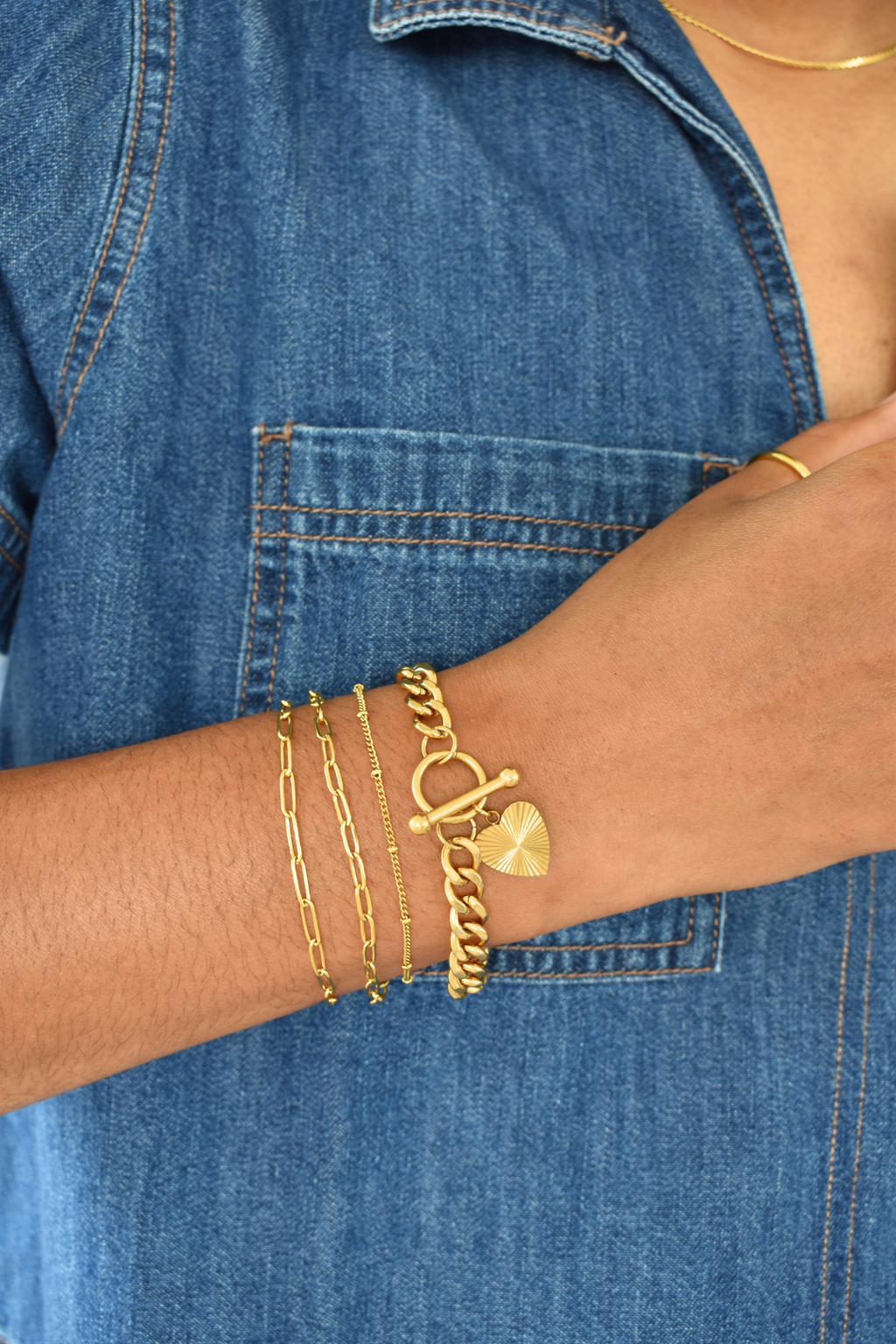Paperclip Bracelet - Large image 1