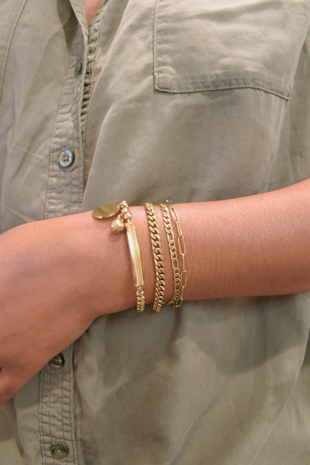 Lelita Bead Tube Bracelet - Personalize image 2