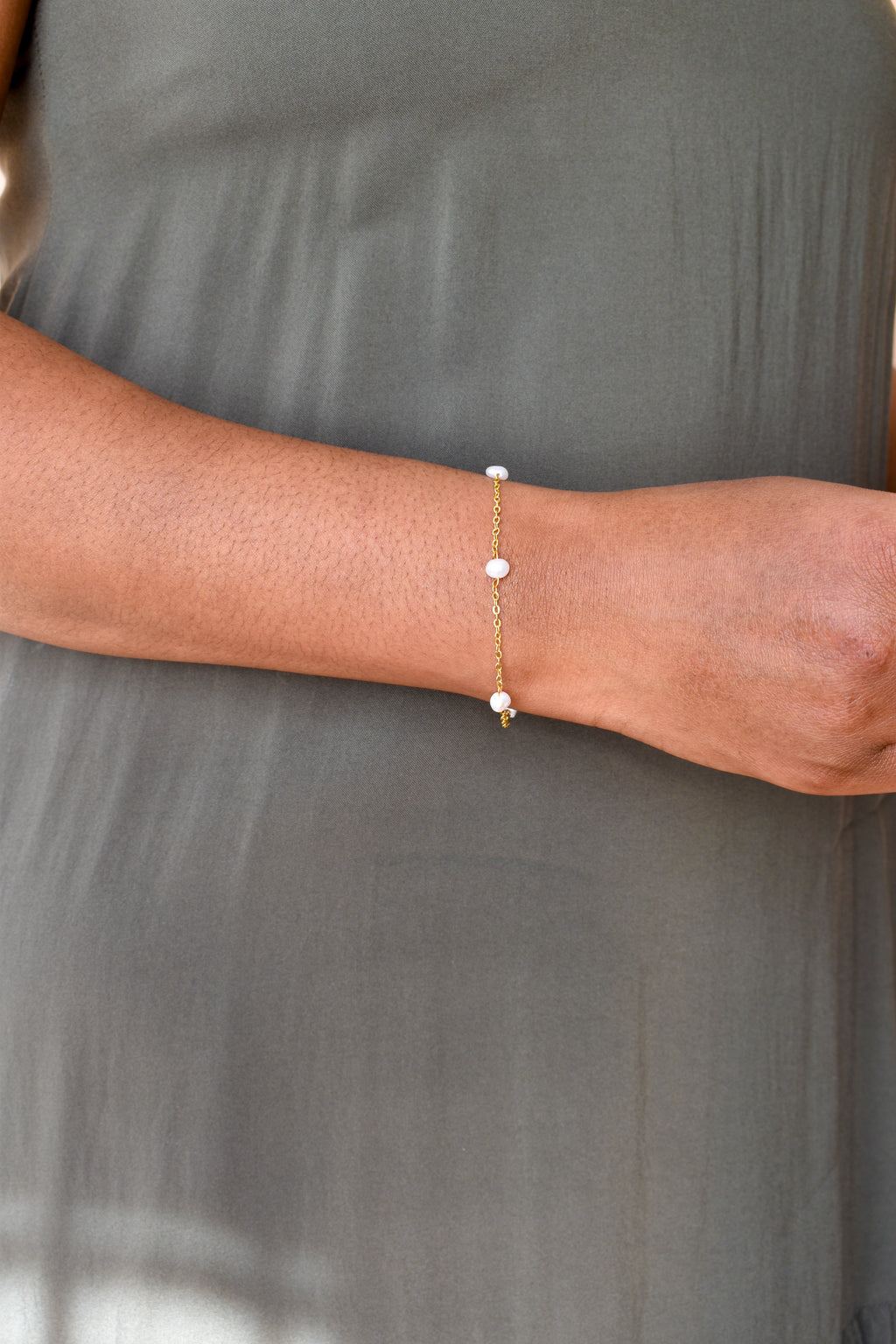 Freshwater Pearl Beaded Bracelet image 2