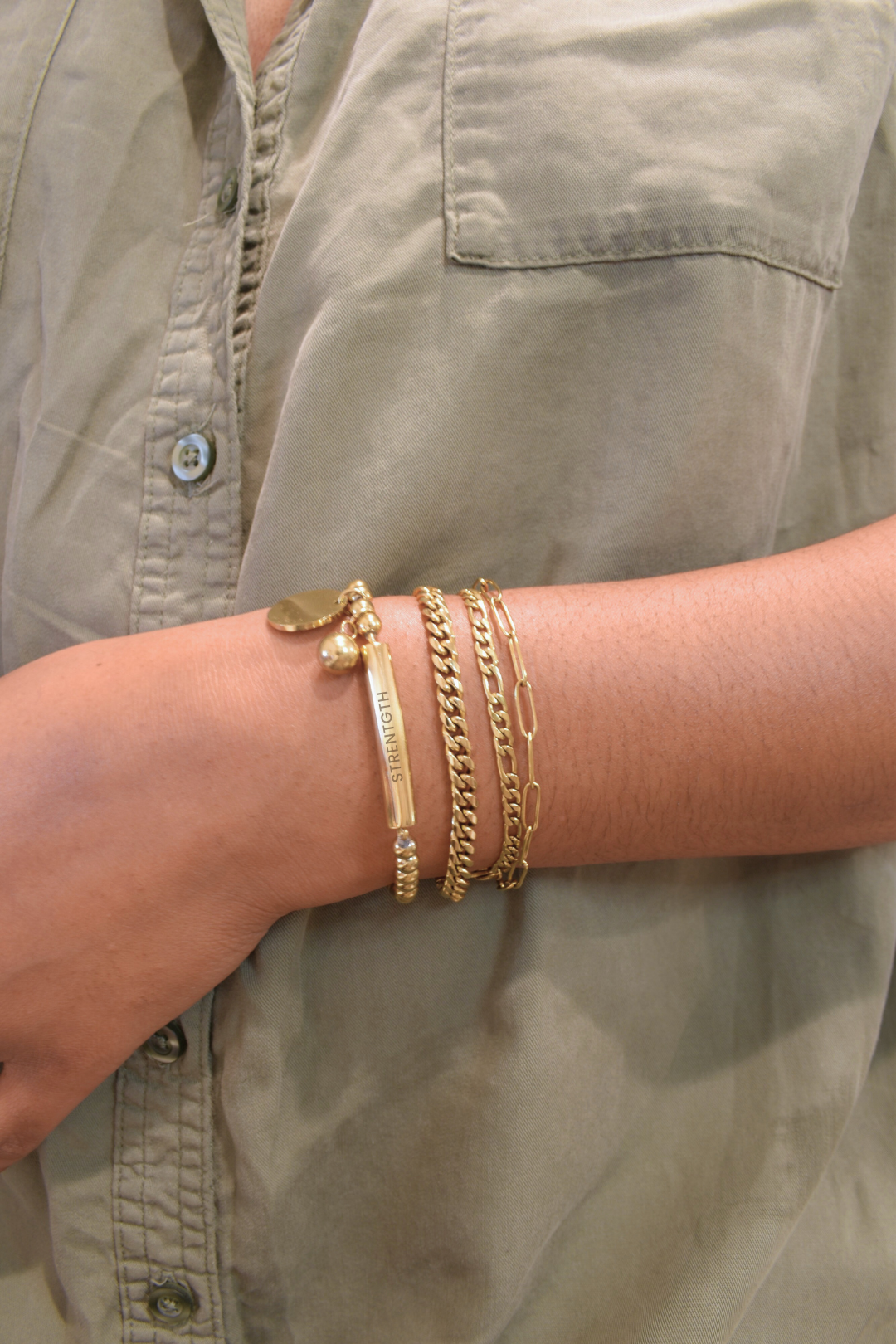 Lelita Bead Tube Bracelet - Personalize image 1