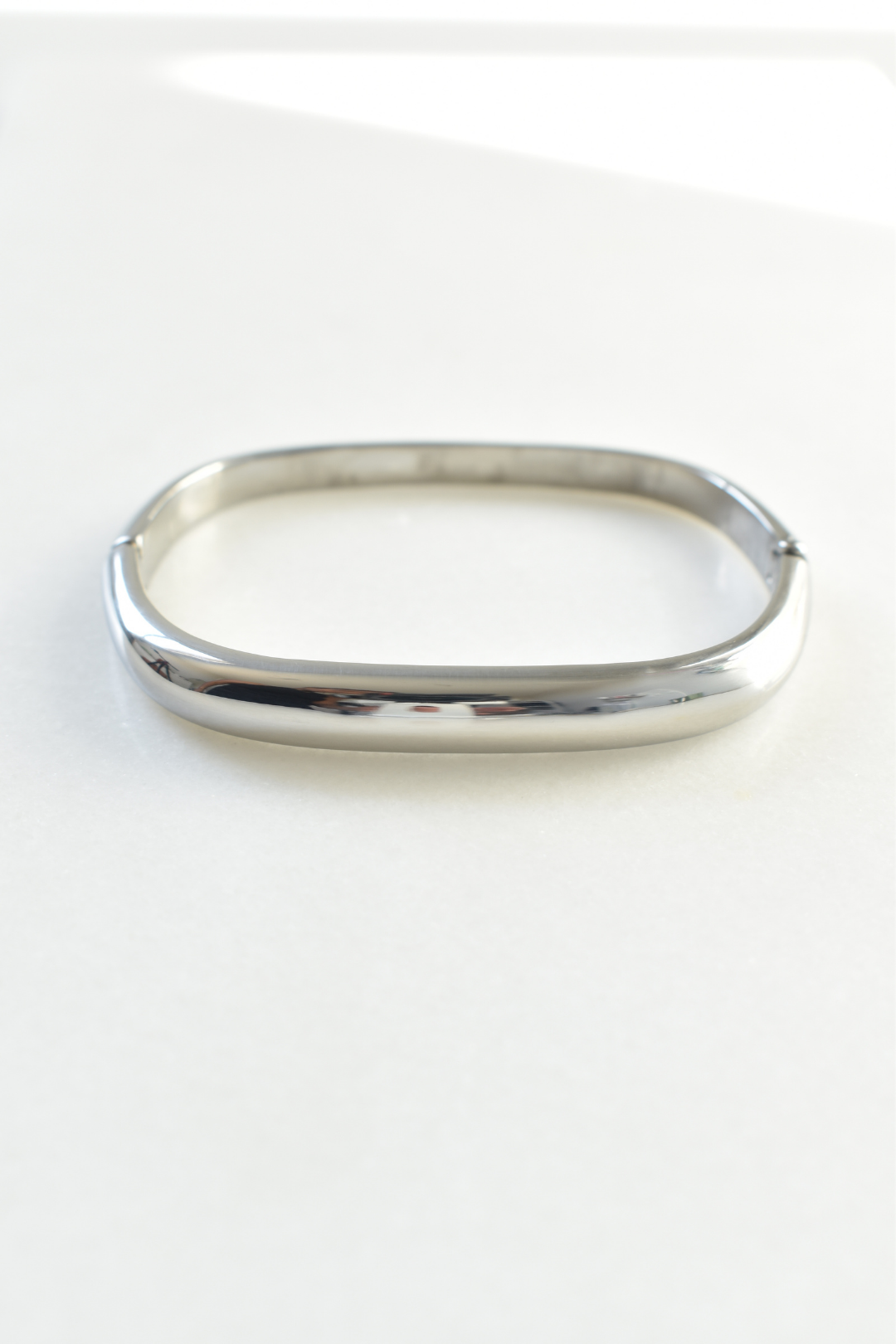 Square Bangle - Silver image 0