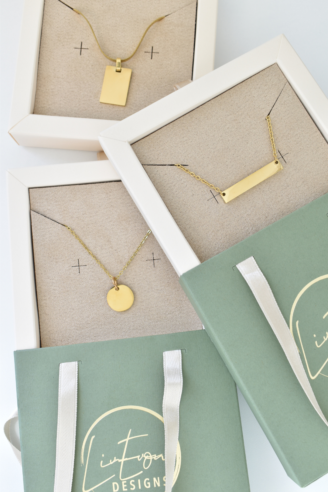 With You Bar Necklace - Personalize image 5
