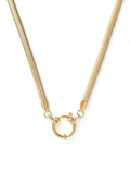Snake Anchor Clasp Necklace image 0