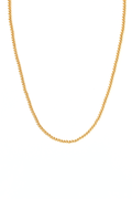 Gold Bead Necklace - Small image 0