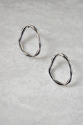 Liquid Loopz Hoop Stud Earrings image 0