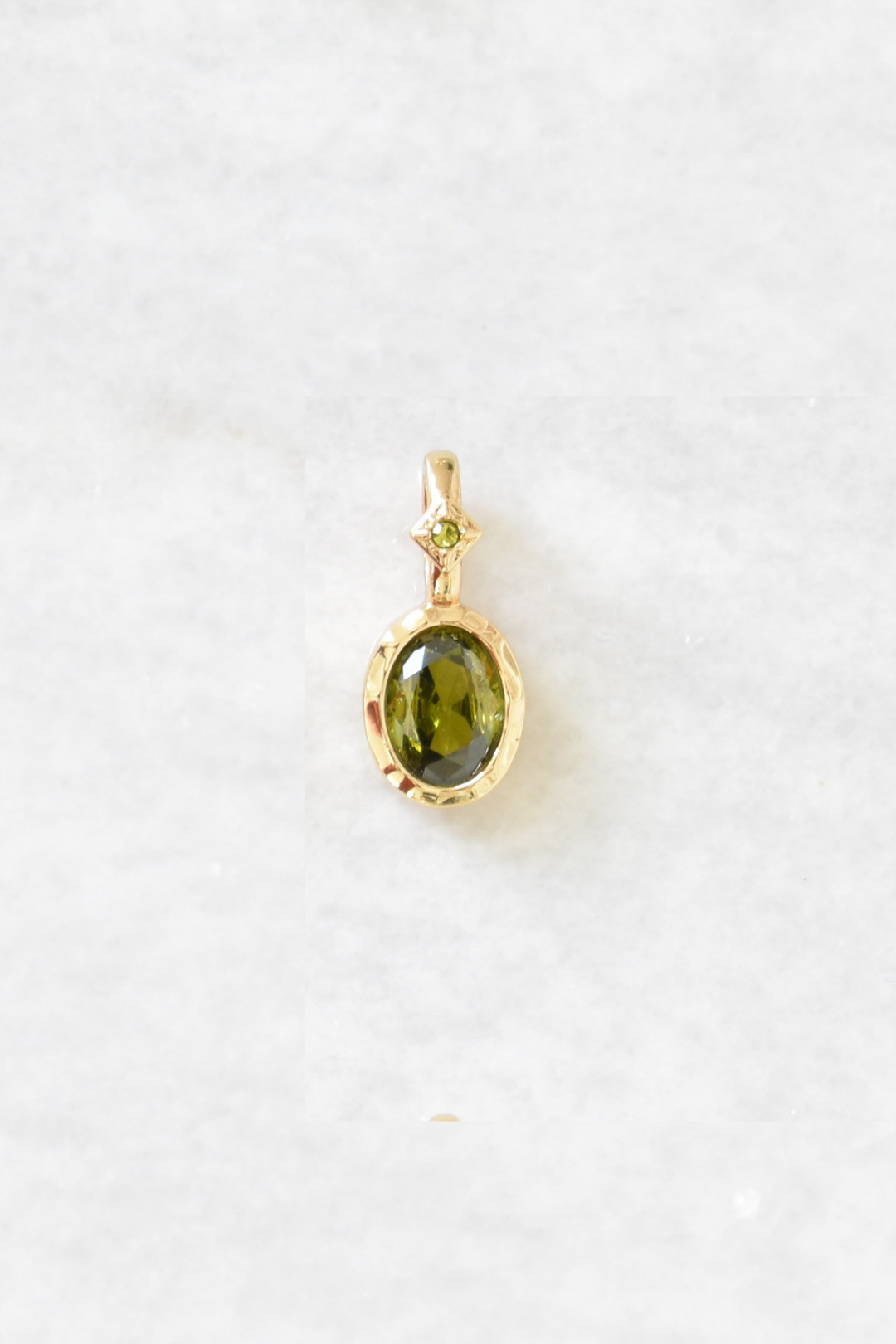 Oval Birthstone Charms