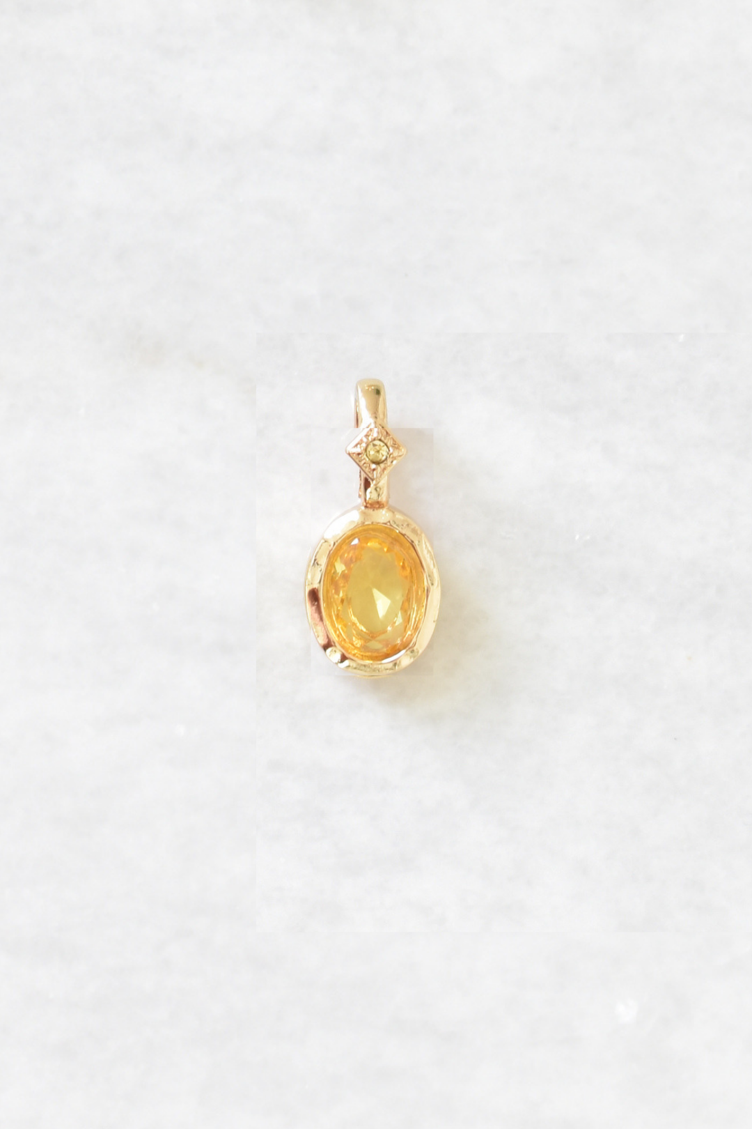 Oval Birthstone Charms