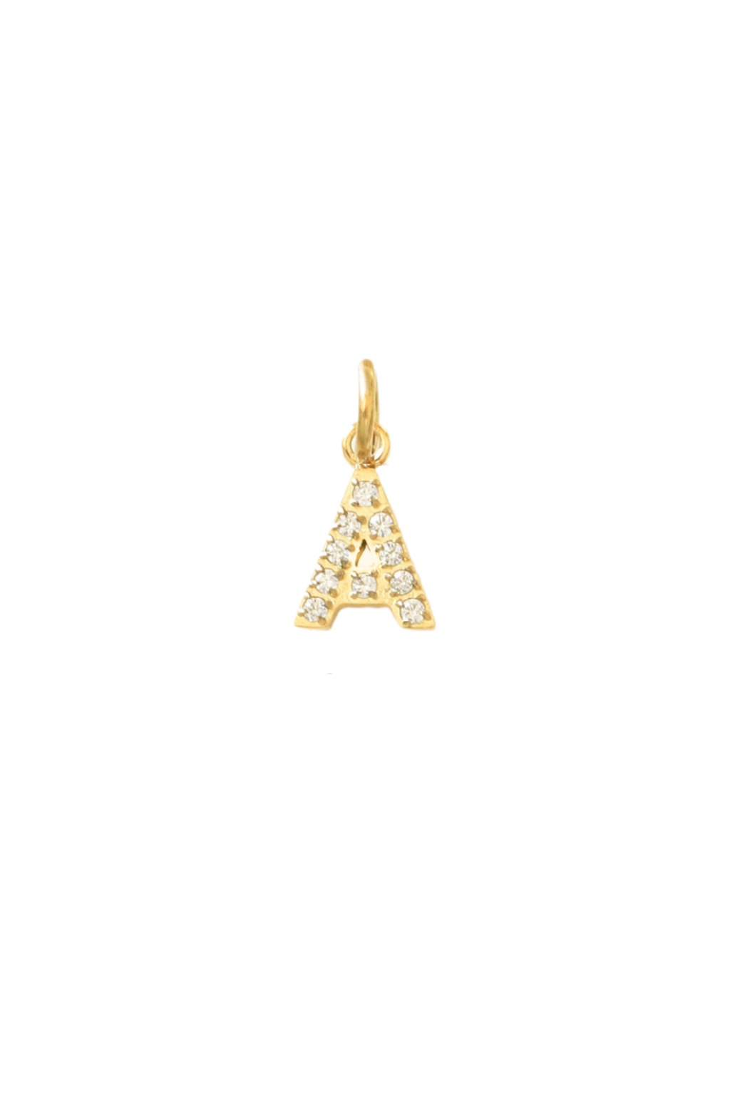 Sparkle Letter Initial Charms