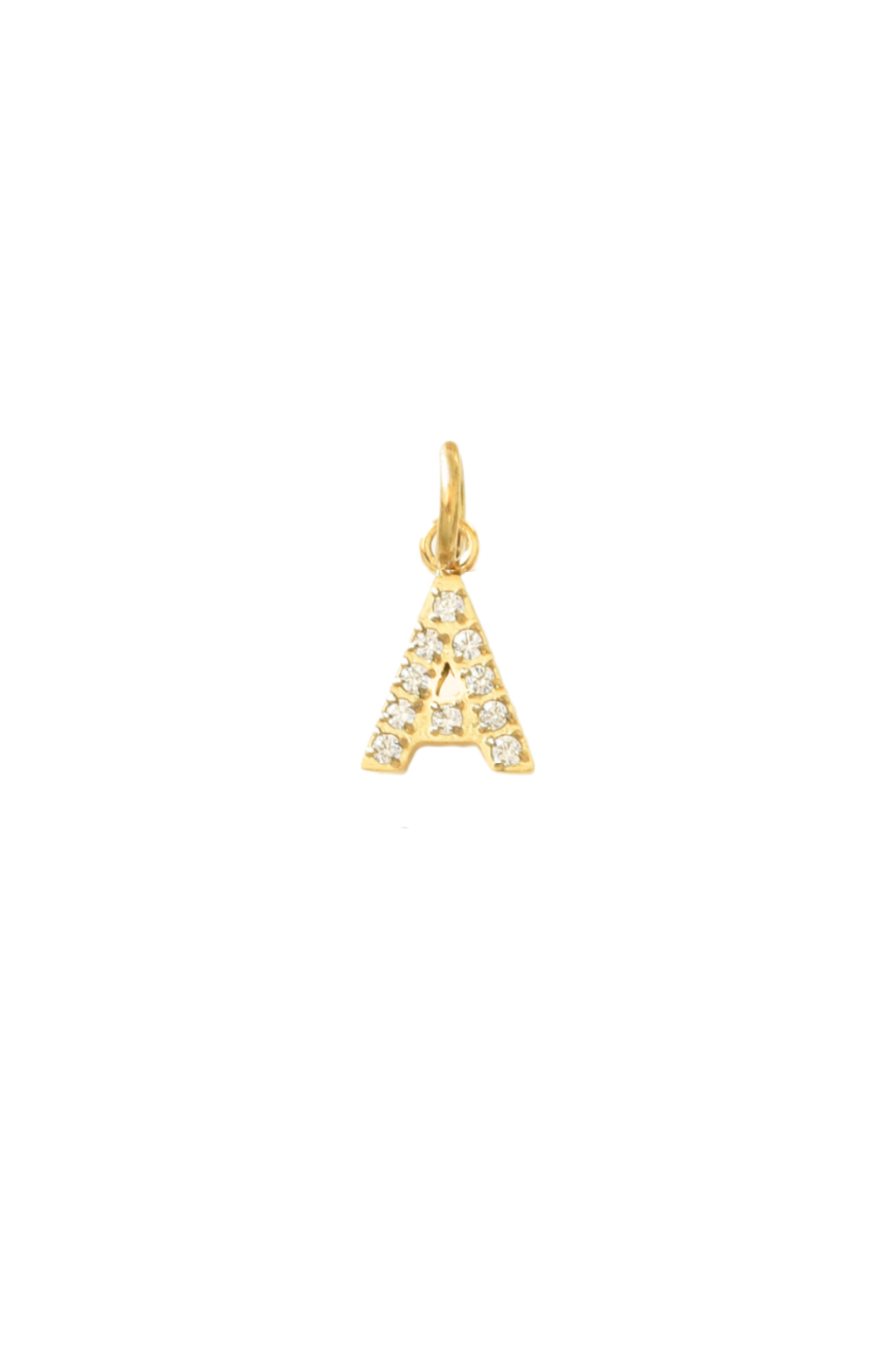 Sparkle Letter Initial Charms