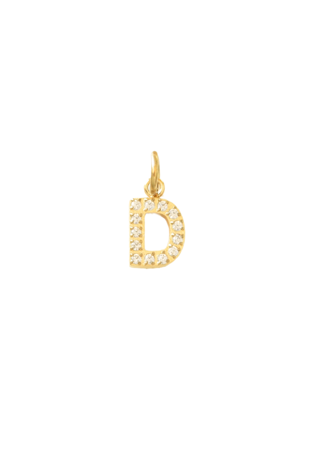 Sparkle Letter Initial Charms