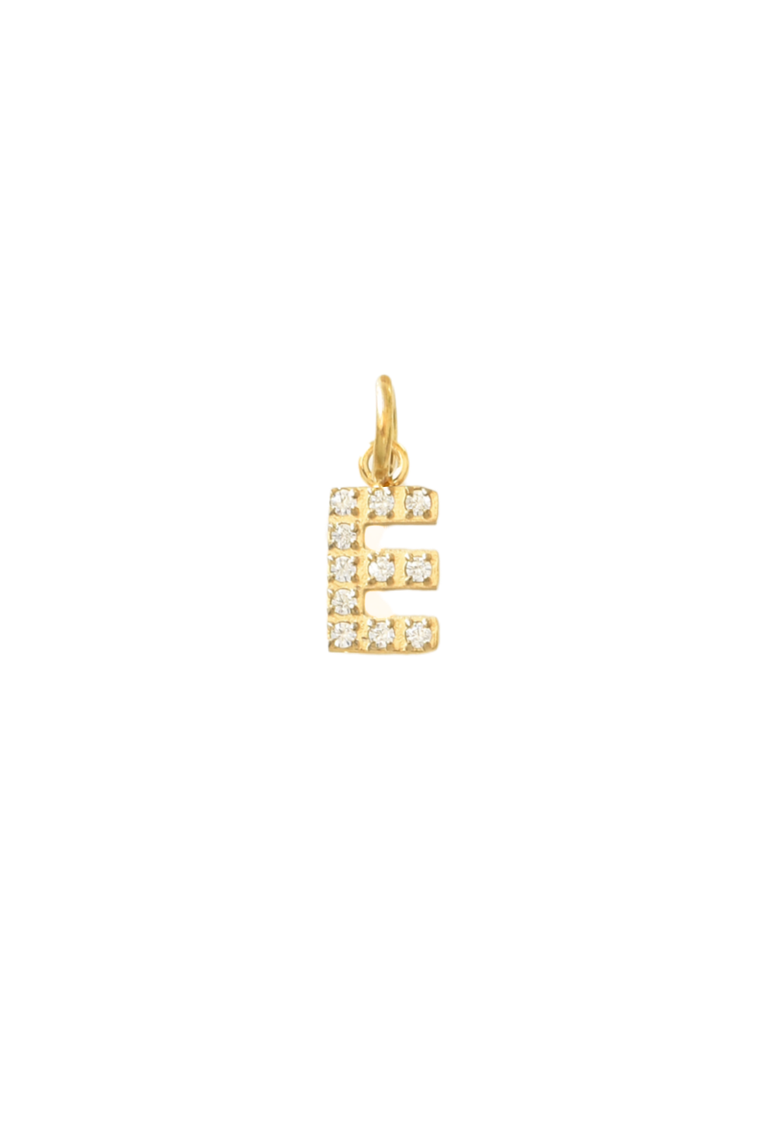 Sparkle Letter Initial Charms