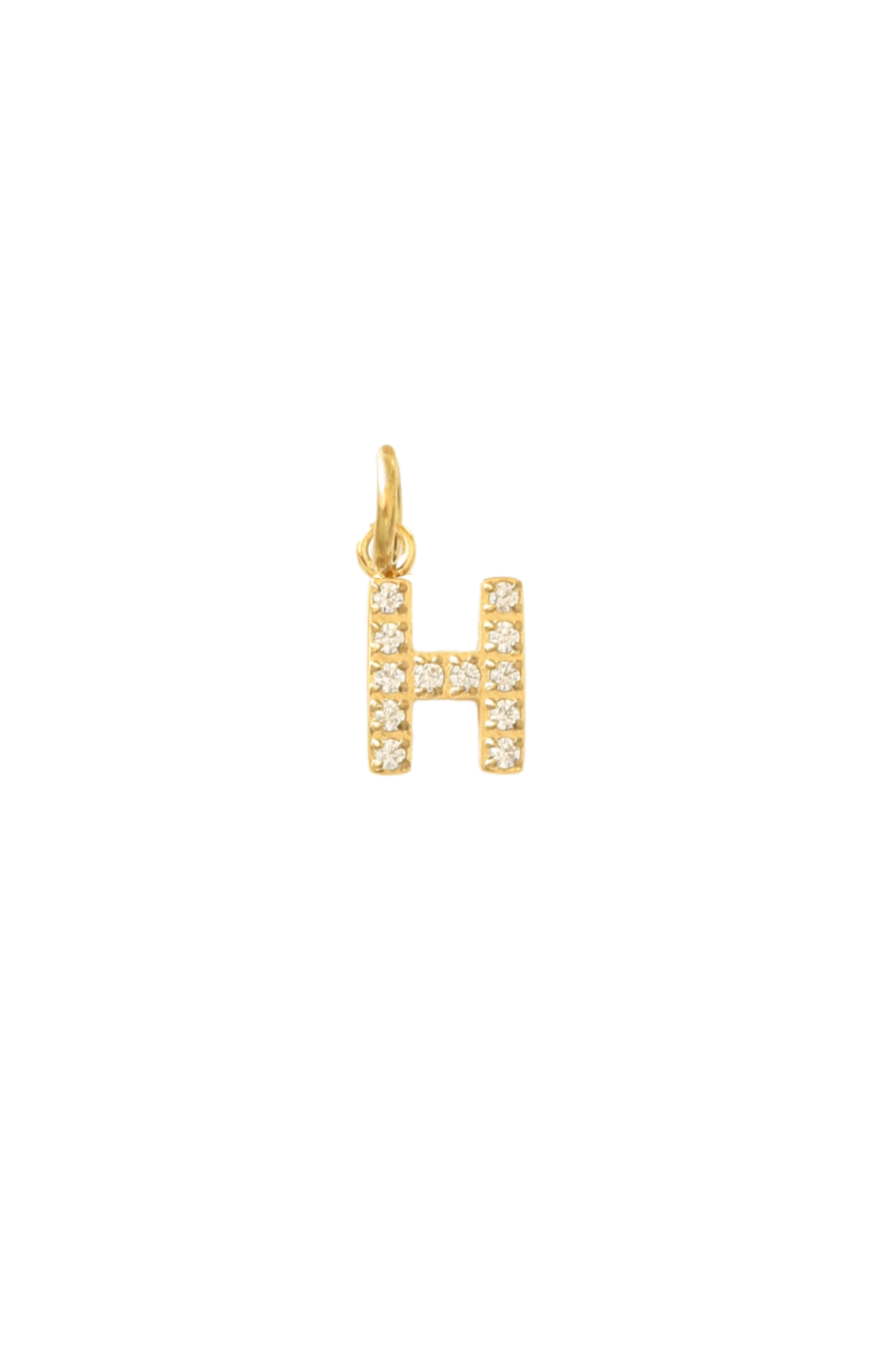 Sparkle Letter Initial Charms