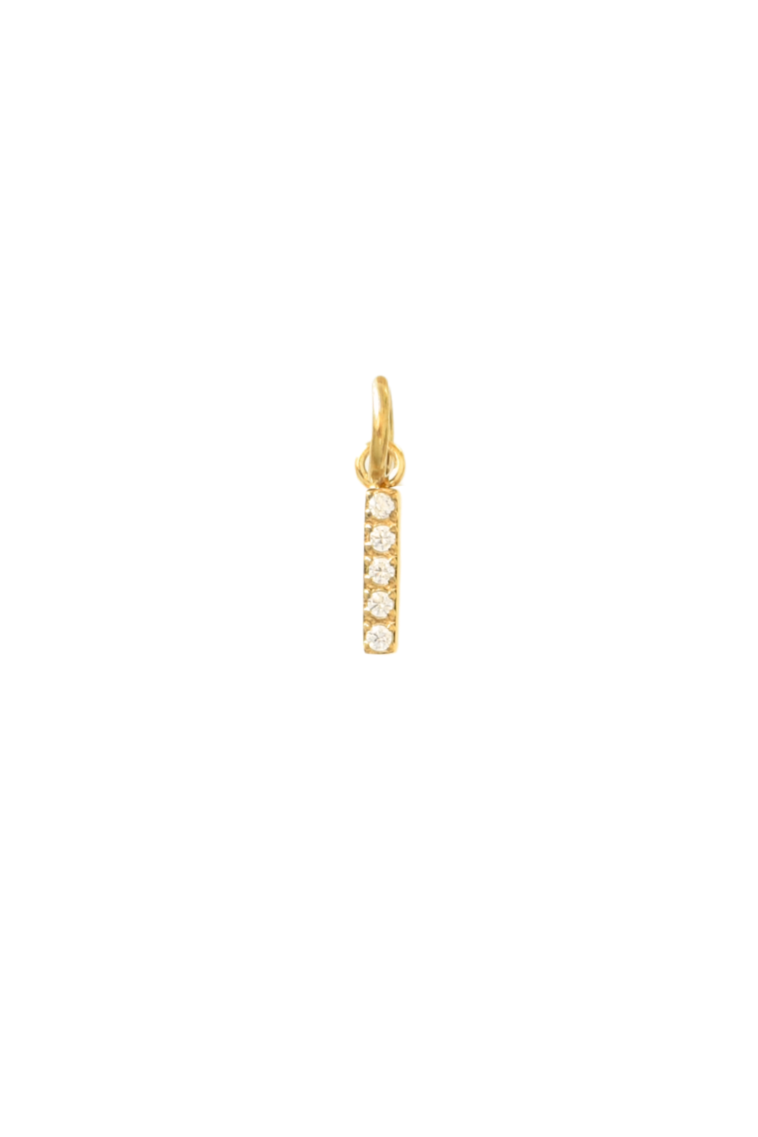 Sparkle Letter Initial Charms