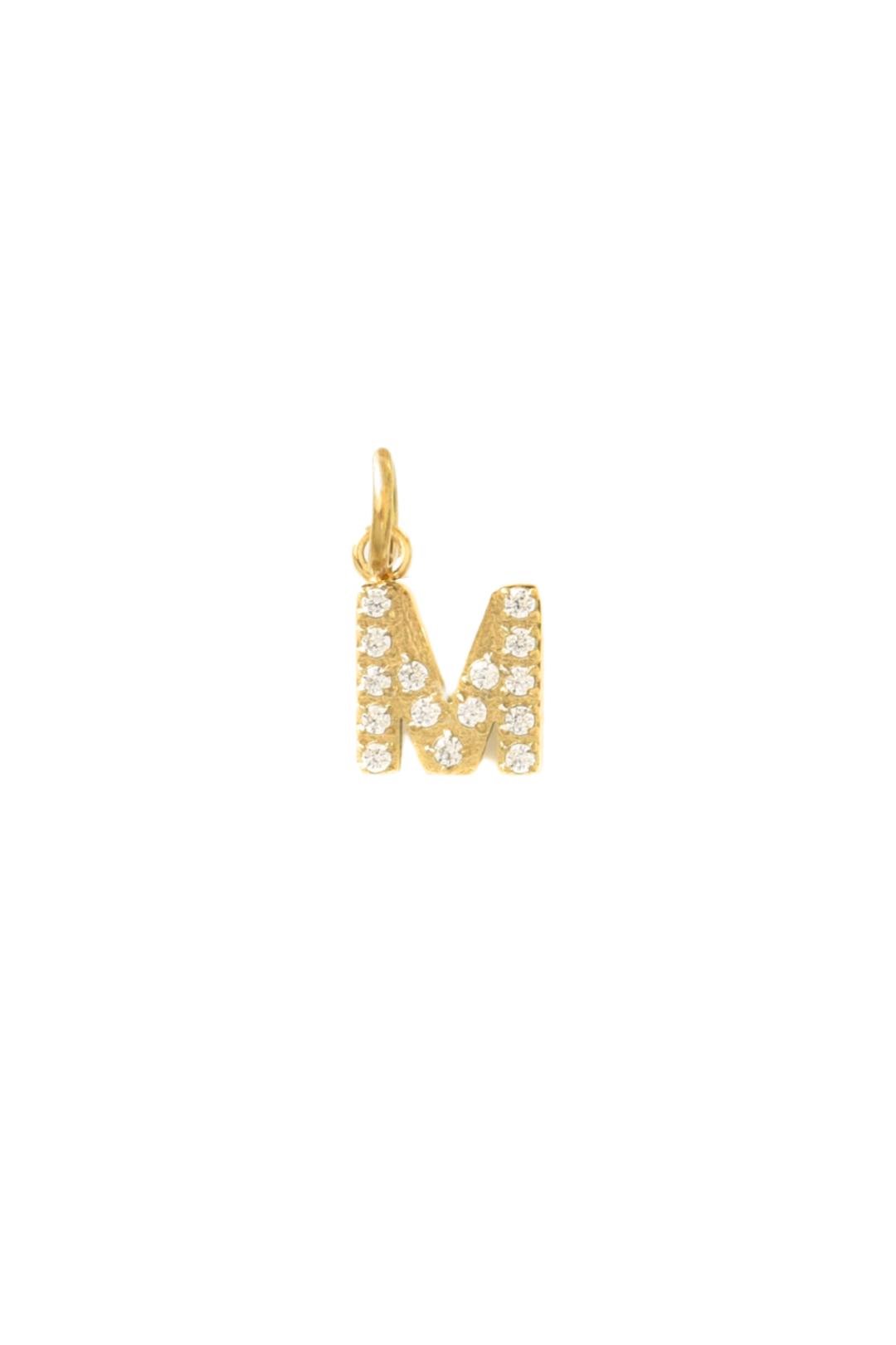 Sparkle Letter Initial Charms