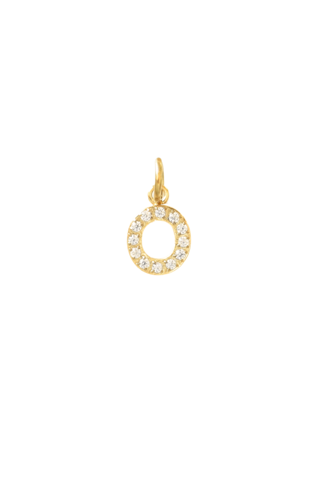 Sparkle Letter Initial Charms