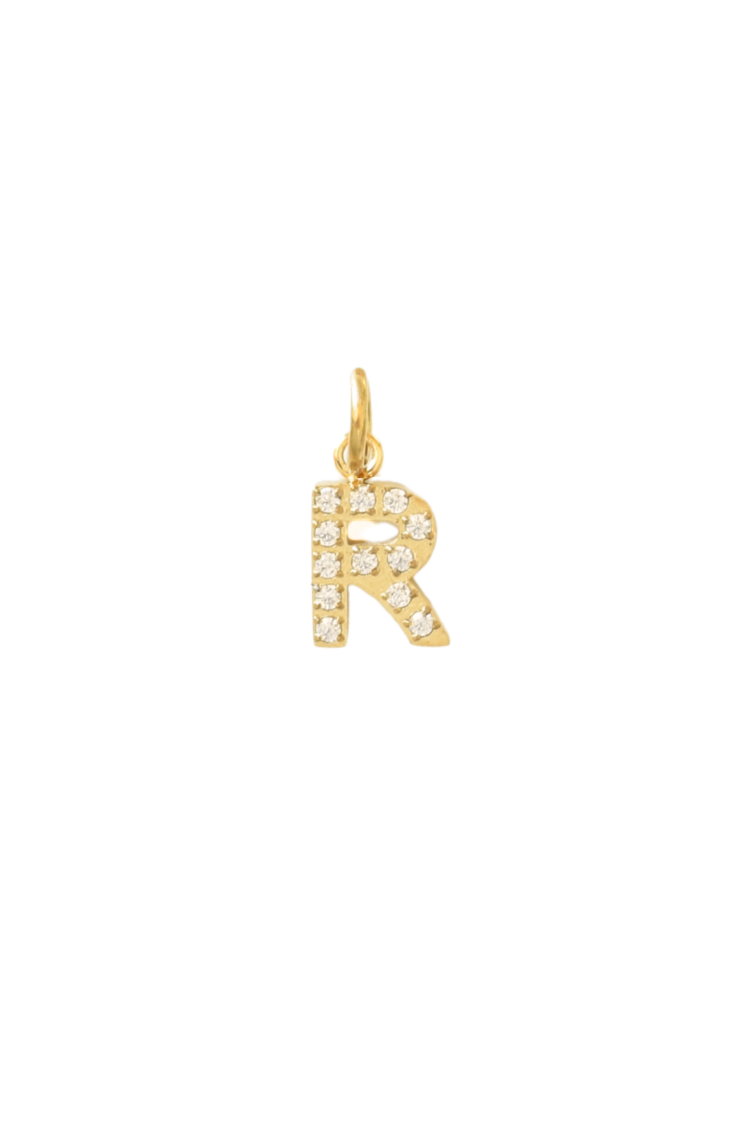 Sparkle Letter Initial Charms