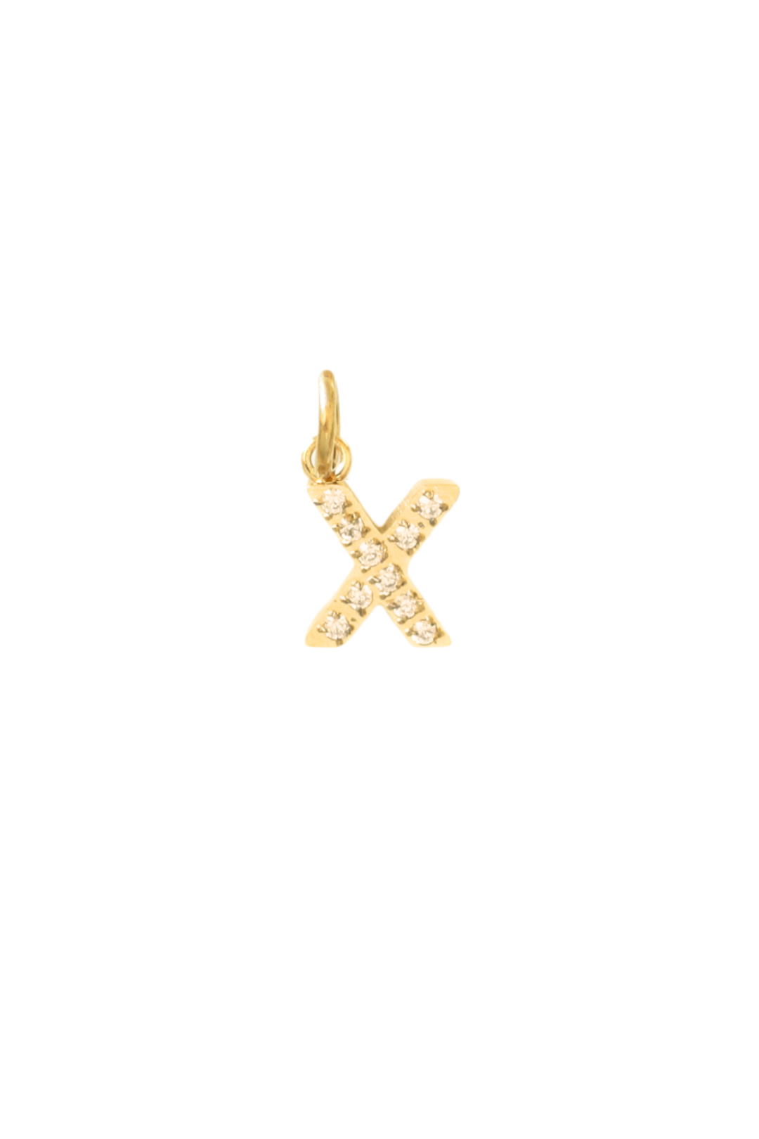 Sparkle Letter Initial Charms