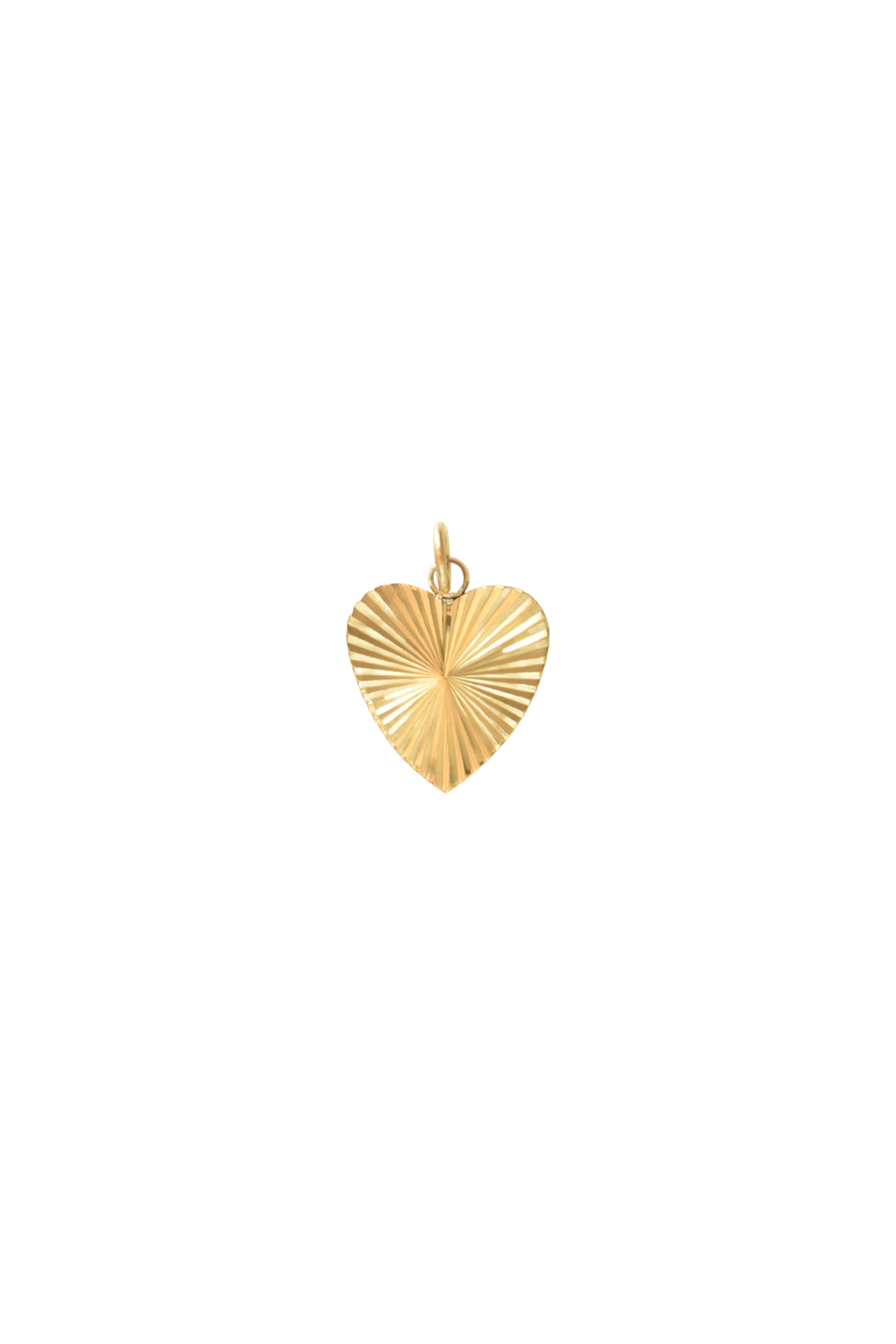 Sunburst Heart Charm image 0