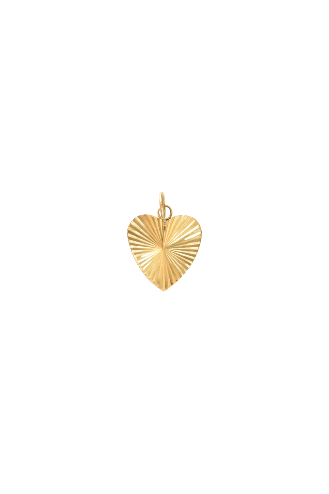 Sunburst Heart Charm image 0